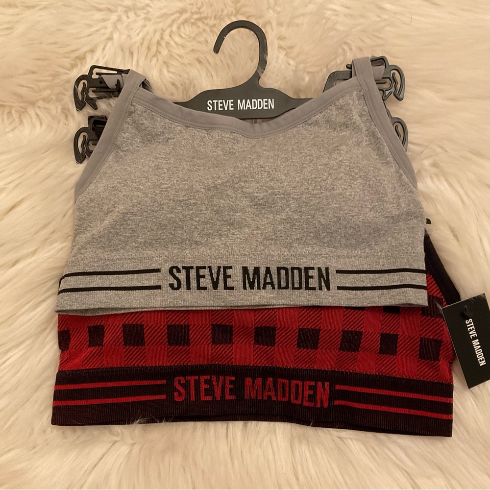 Steve Madden Lounge Bra Set of 2 - NWT - Size Medium - Picture 3 of 12